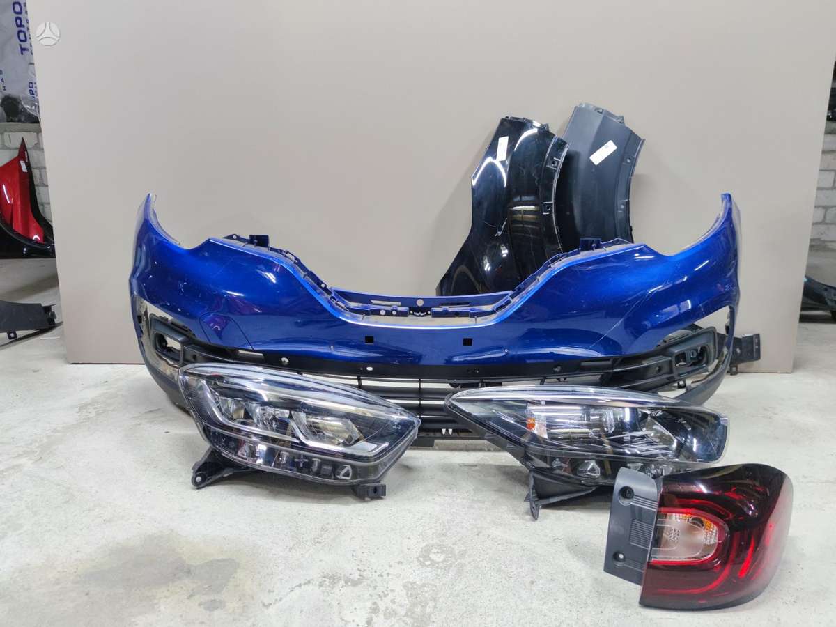 Renault Captur bumper reinforcement, bumpers, lights