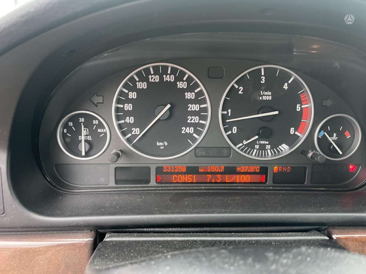 BMW 5 serija rezerves daļās