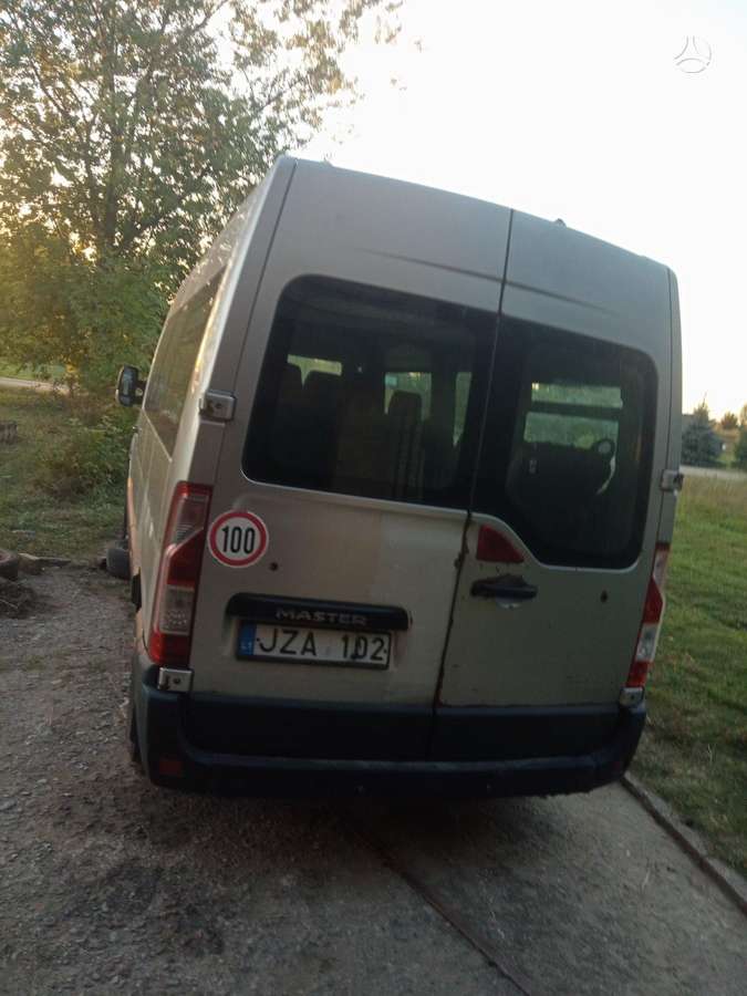 Renault Master Reno detalės 1998 2018