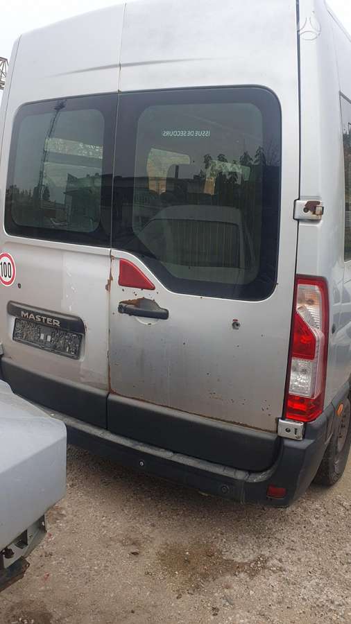 Renault Master Reno detalės 1998 2018