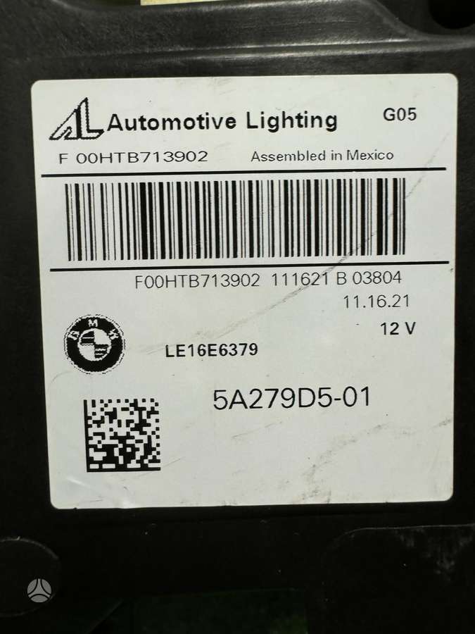 BMW X5 Usa juodas shadowline
