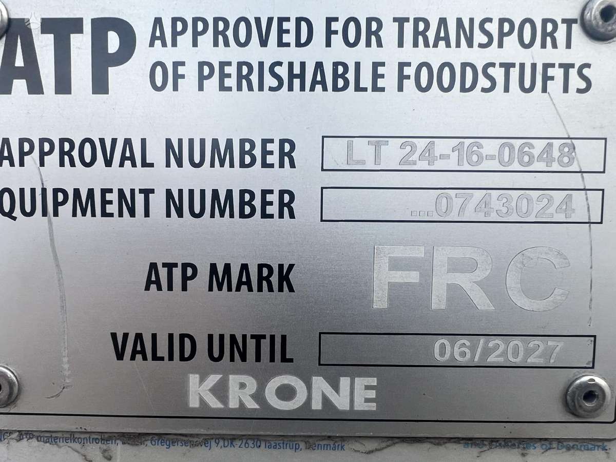 Krone SDR, DOUBLE STOCK, TA, FRC, рефрижераторы