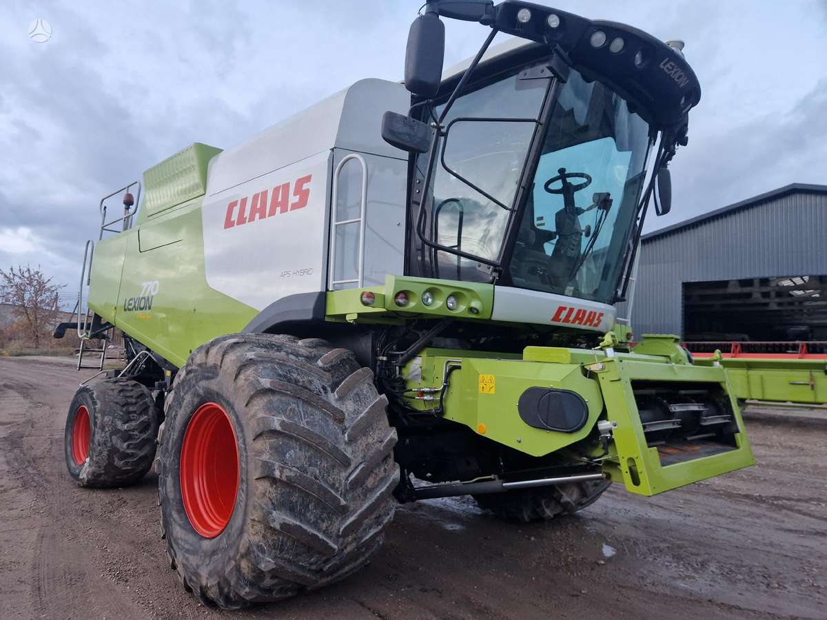 Claas Lexion 770 4wd, kombainai