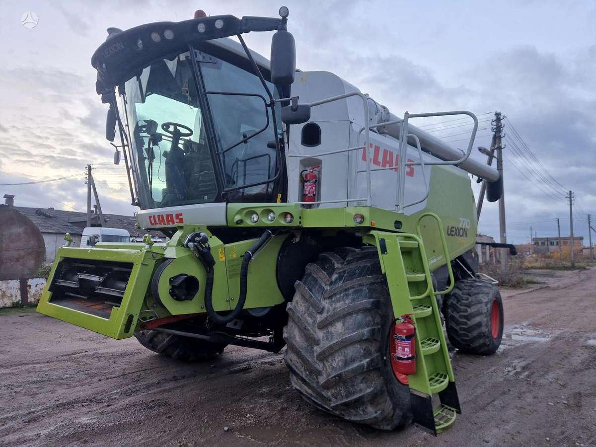 Claas Lexion 770 4wd, kombainai