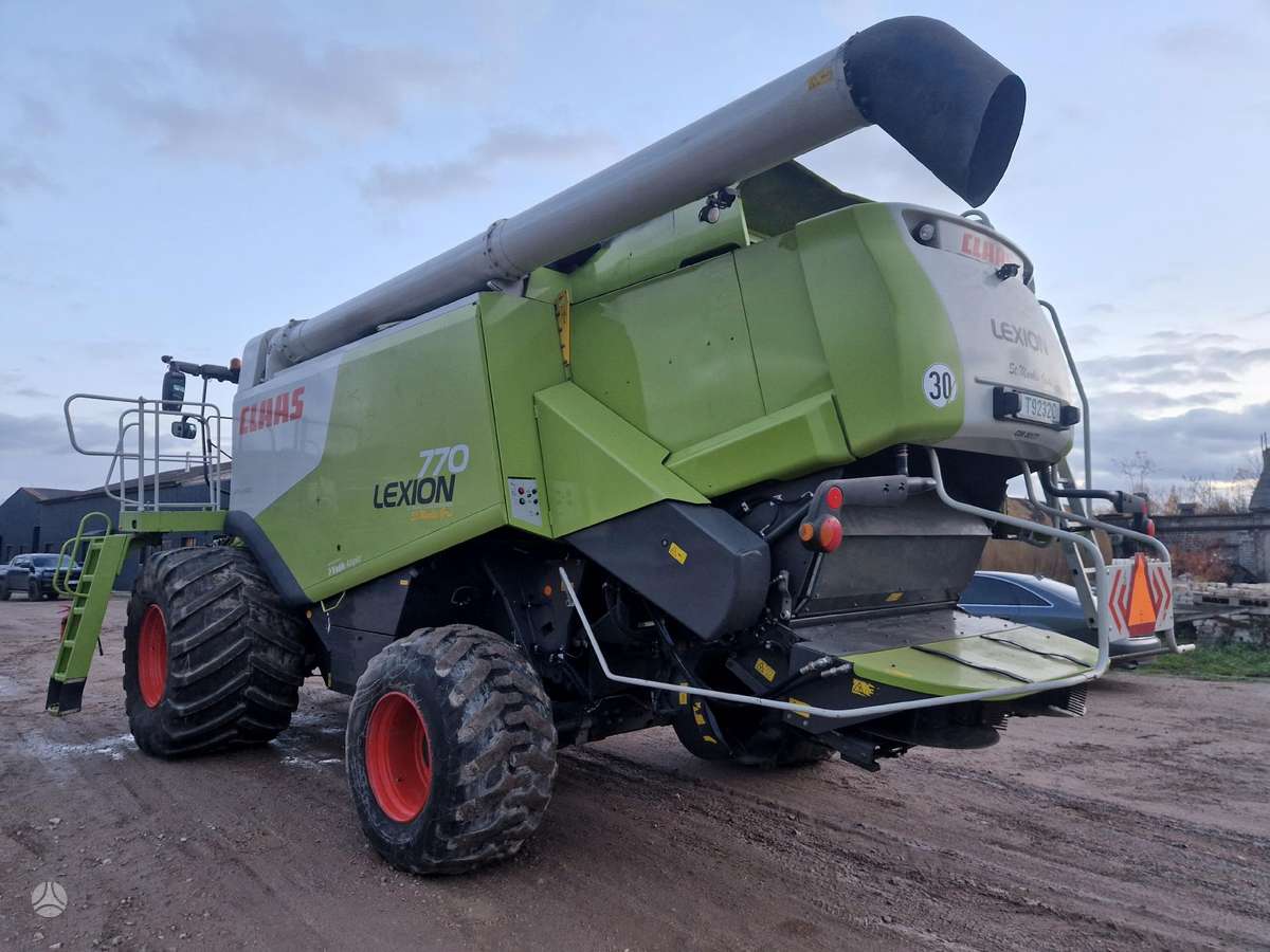 Claas Lexion 770 4wd, kombainai