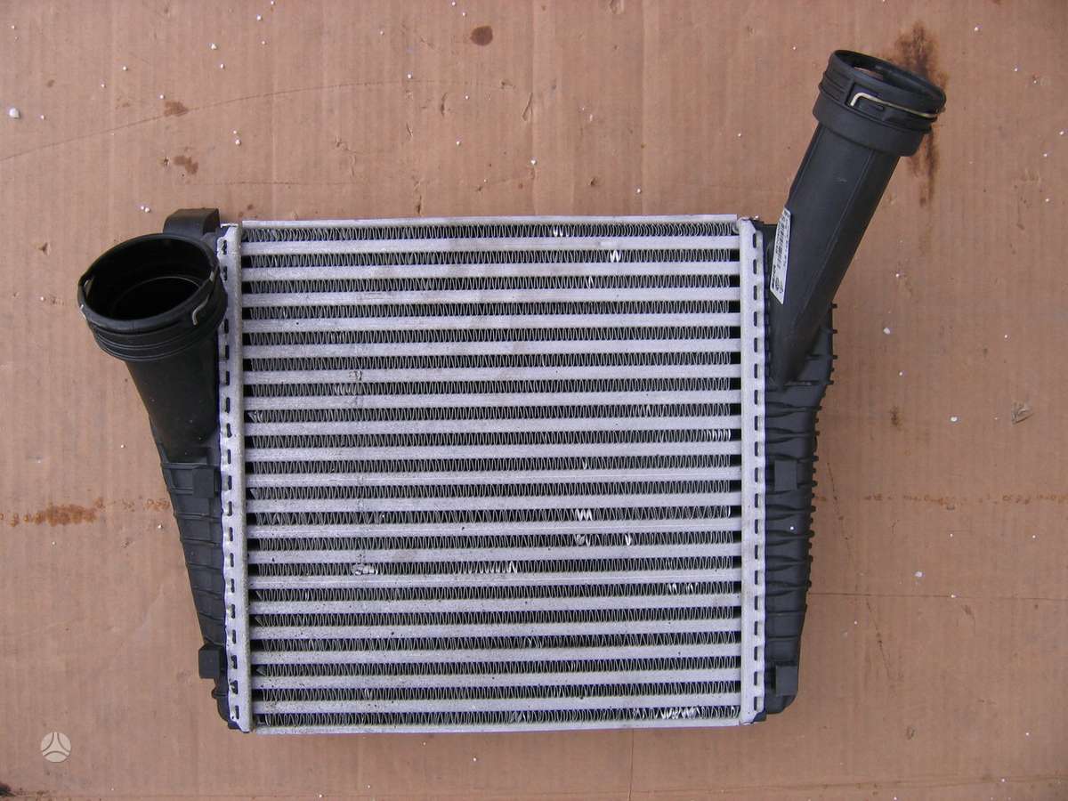 Audi Q7, 7P0, a/c condenser, radiator, fan