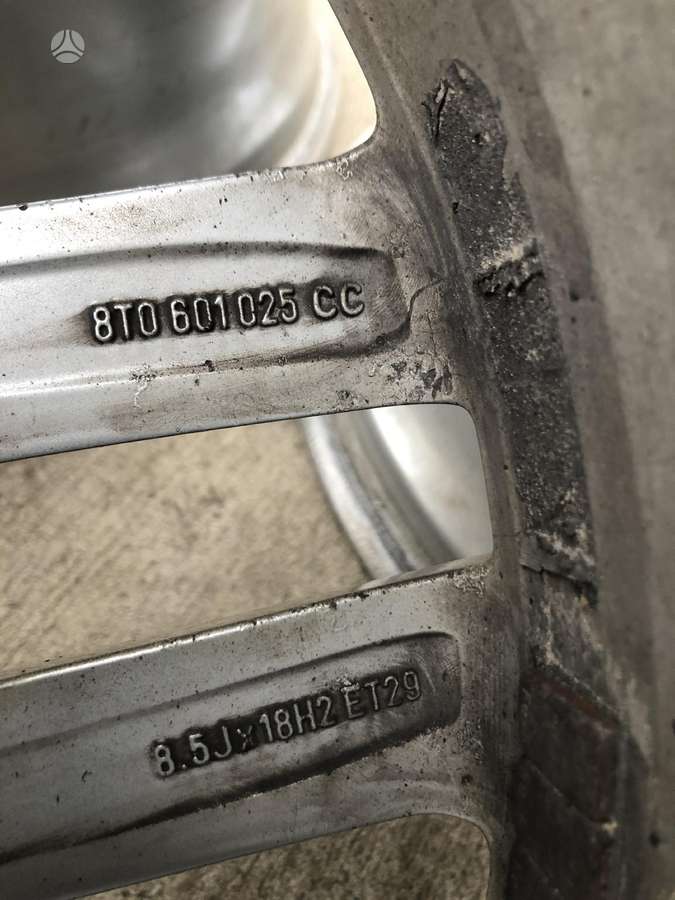 Audi, light alloy, R18