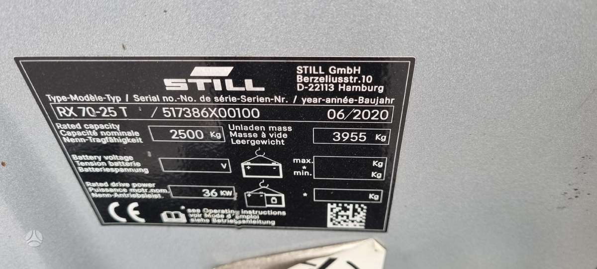 Still RX70-25, forklifts