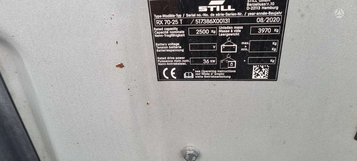 Still RX70-25, forklifts