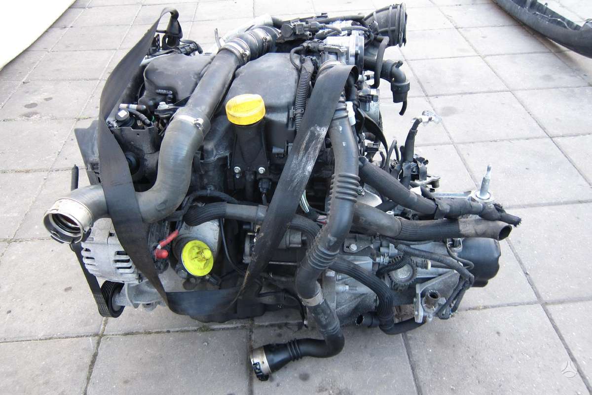 Renault Kangoo Variklio kodas k9k628