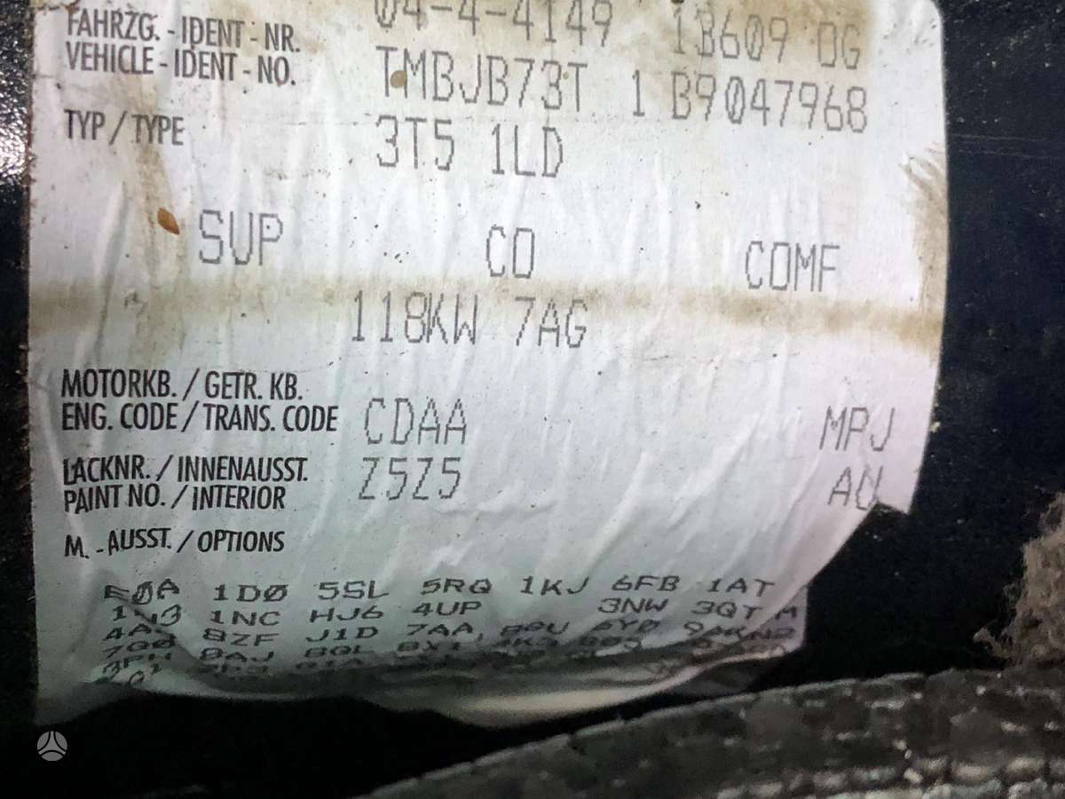 Skoda Superb for parts