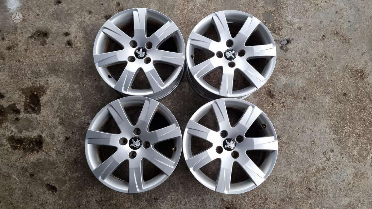 Peugeot Originalūs ratl.du kompl., light alloy, R16