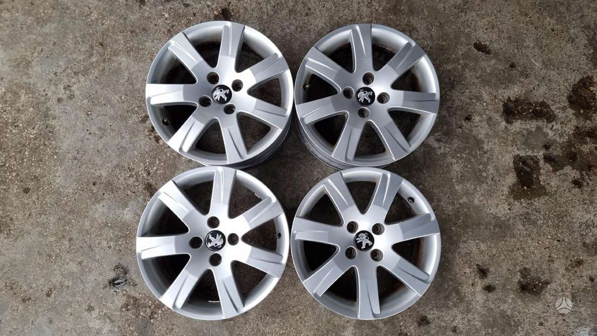 Peugeot Originalūs ratl.du kompl., light alloy, R16