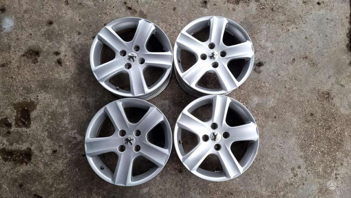 Peugeot Originalūs ratl.du kompl., light alloy, R16