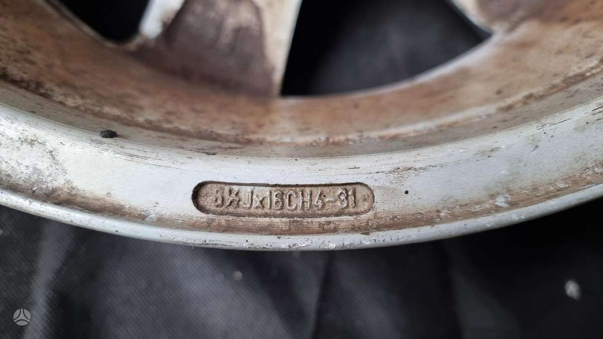Peugeot Originalūs ratl.du kompl., light alloy, R16