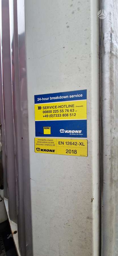 Krone, curtain / tarpaulin