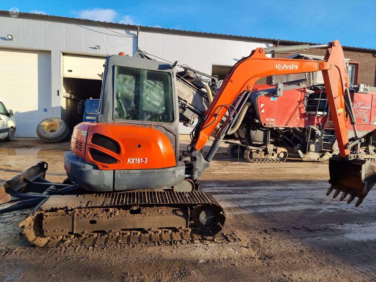 Kubota KX 161-3A, экскаваторы