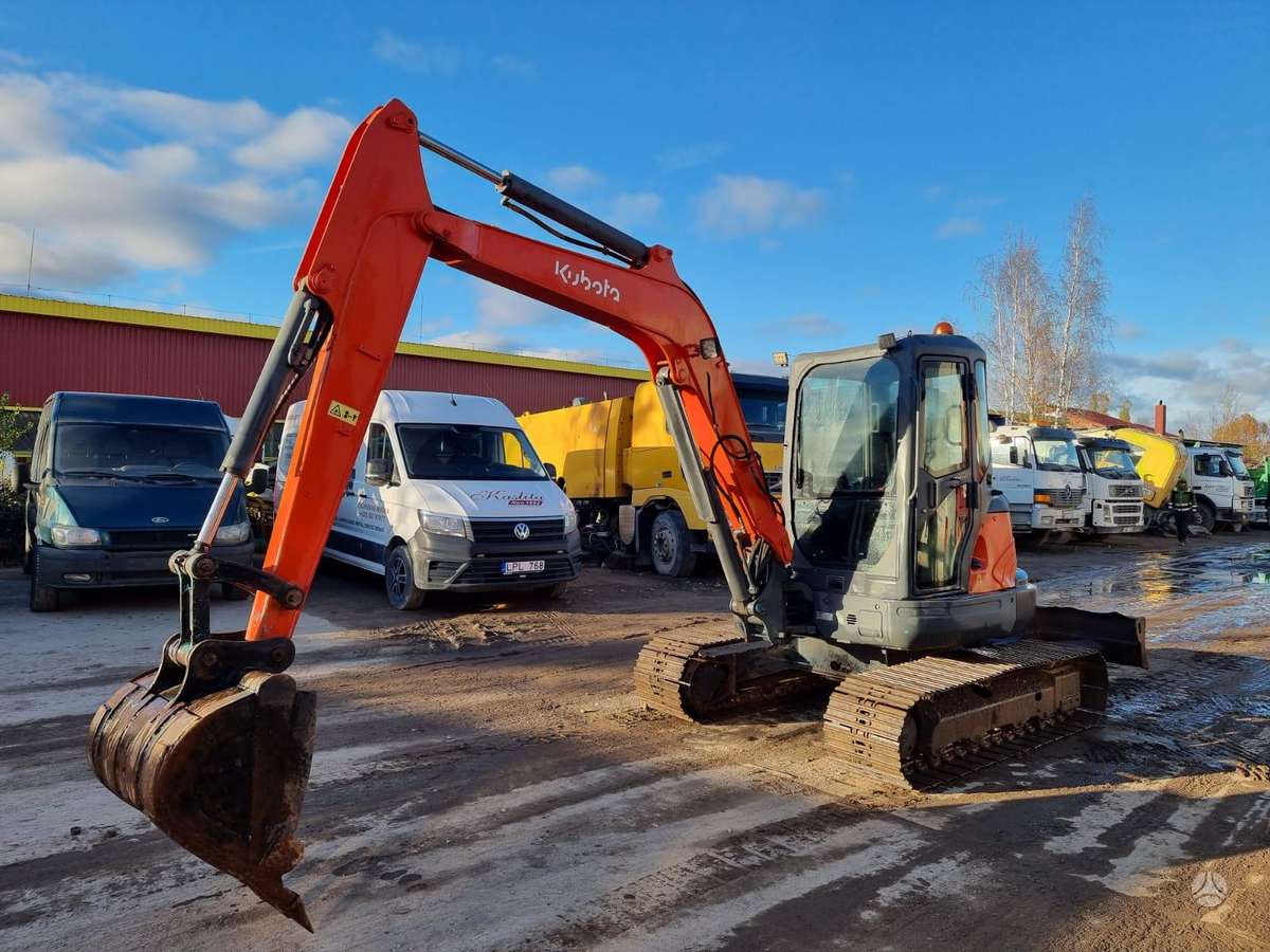 Kubota KX 161-3A, экскаваторы
