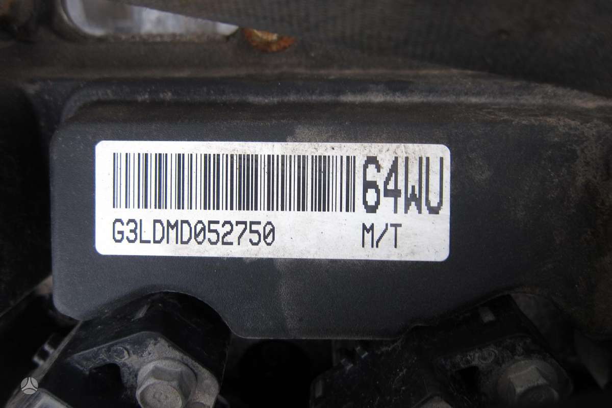 Kia Picanto Variklio kodas g3ld