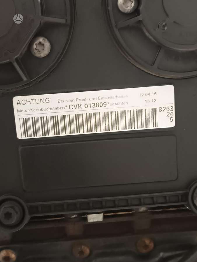Audi A4, CVK, engine