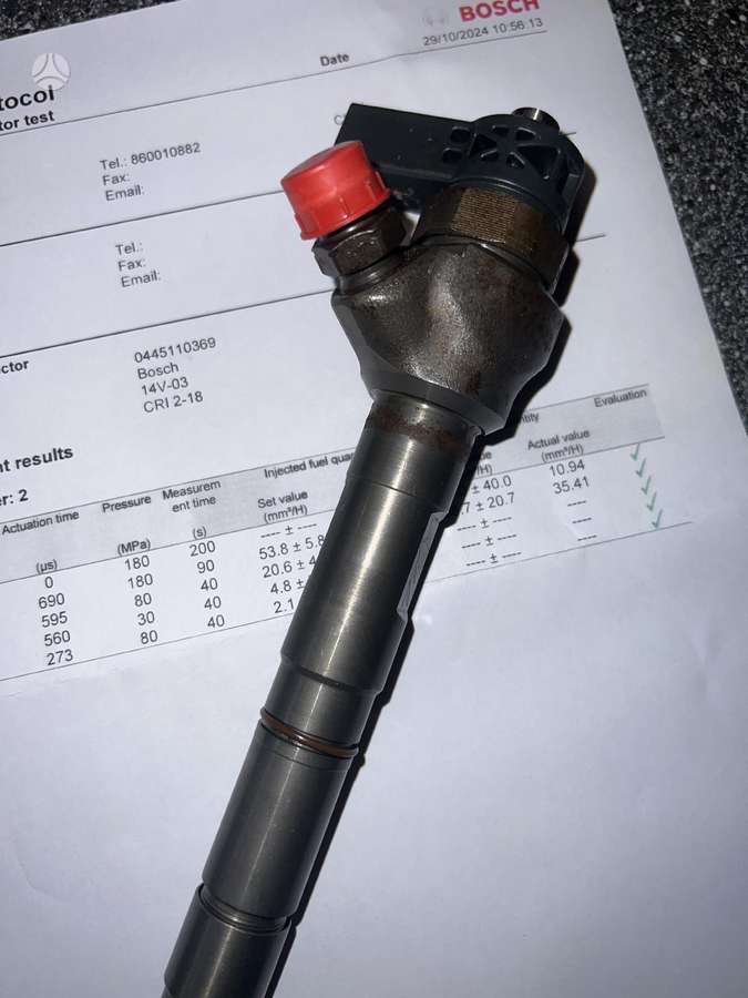 Seat Altea, 0445110369, injection system