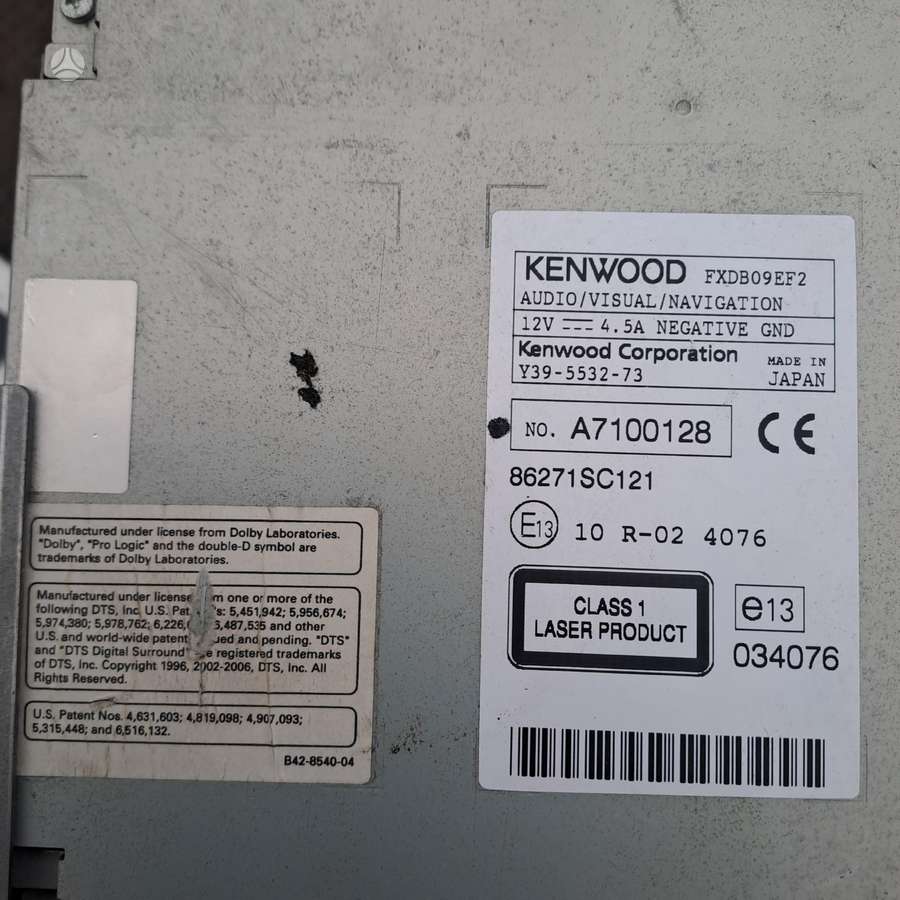 Subaru Forester elektros sistemos dalys