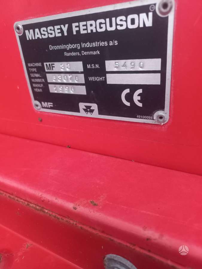 Massey Ferguson 38, комбайны