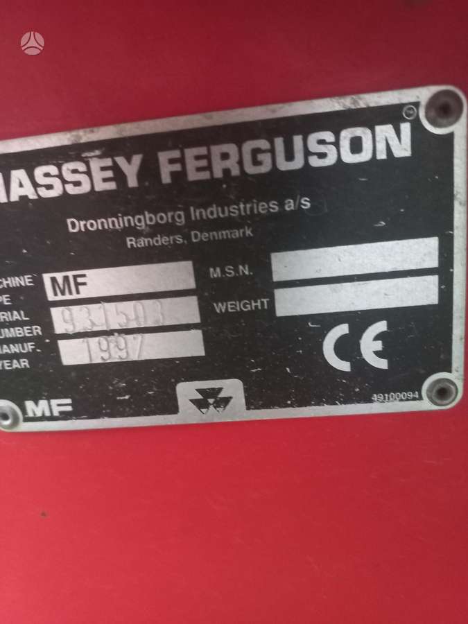 Massey Ferguson 38, комбайны