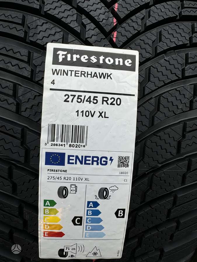 Firestone Winterhawk 4, winter 275/45 R20