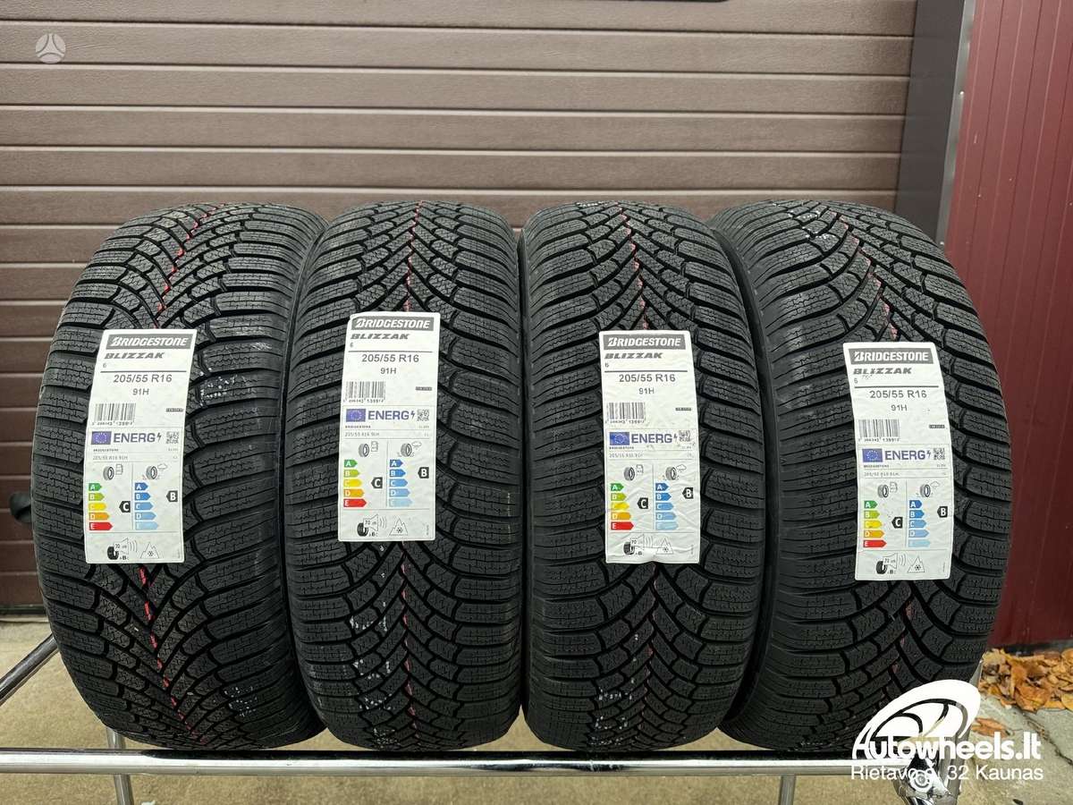 Bridgestone Blizzak 6, winter 205/55 R16