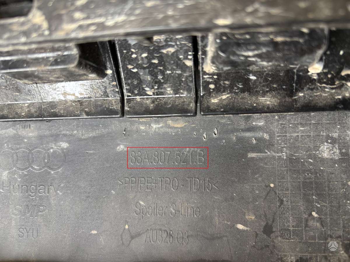 Audi Q3, 83A807521B, Cen23529