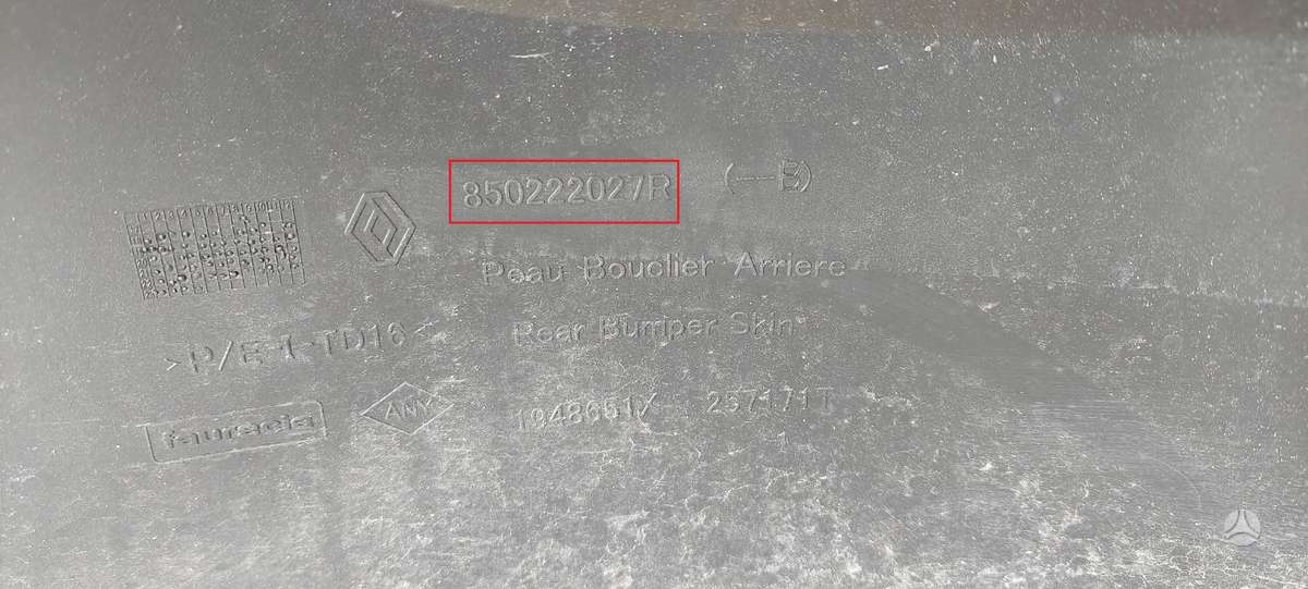 Dacia Duster, 850222027R, Cen22230