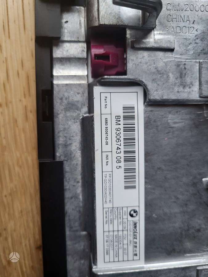 BMW i3 electrical system parts