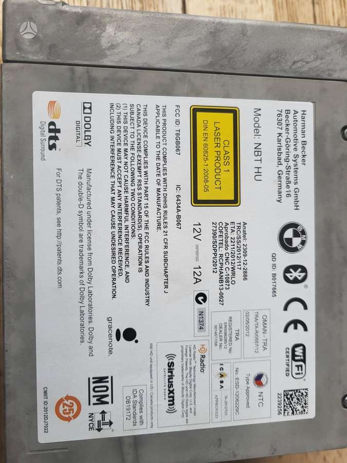 BMW i3 electrical system parts
