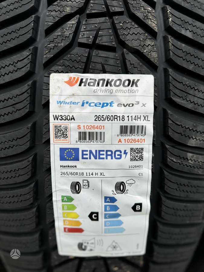 Hankook Winter Icept Evo 3x, winter 265/60 R18