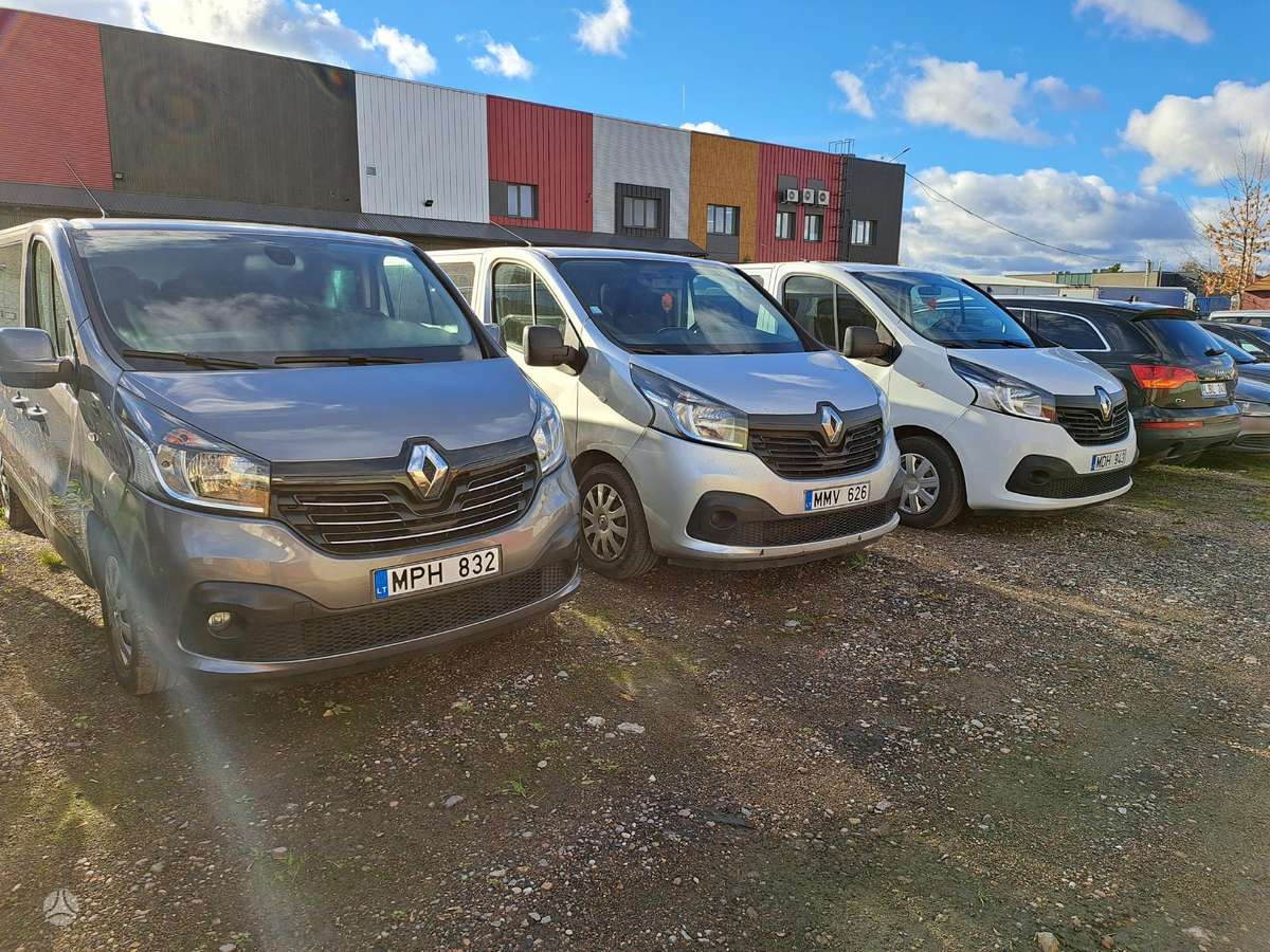 Renault Trafic. multivan, vivaro, ford, keleivinis mikroautobusas