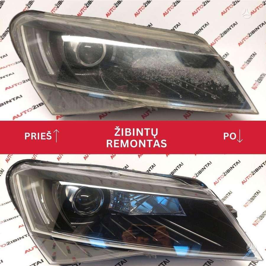 Mercedes-Benz E klasė žibintai