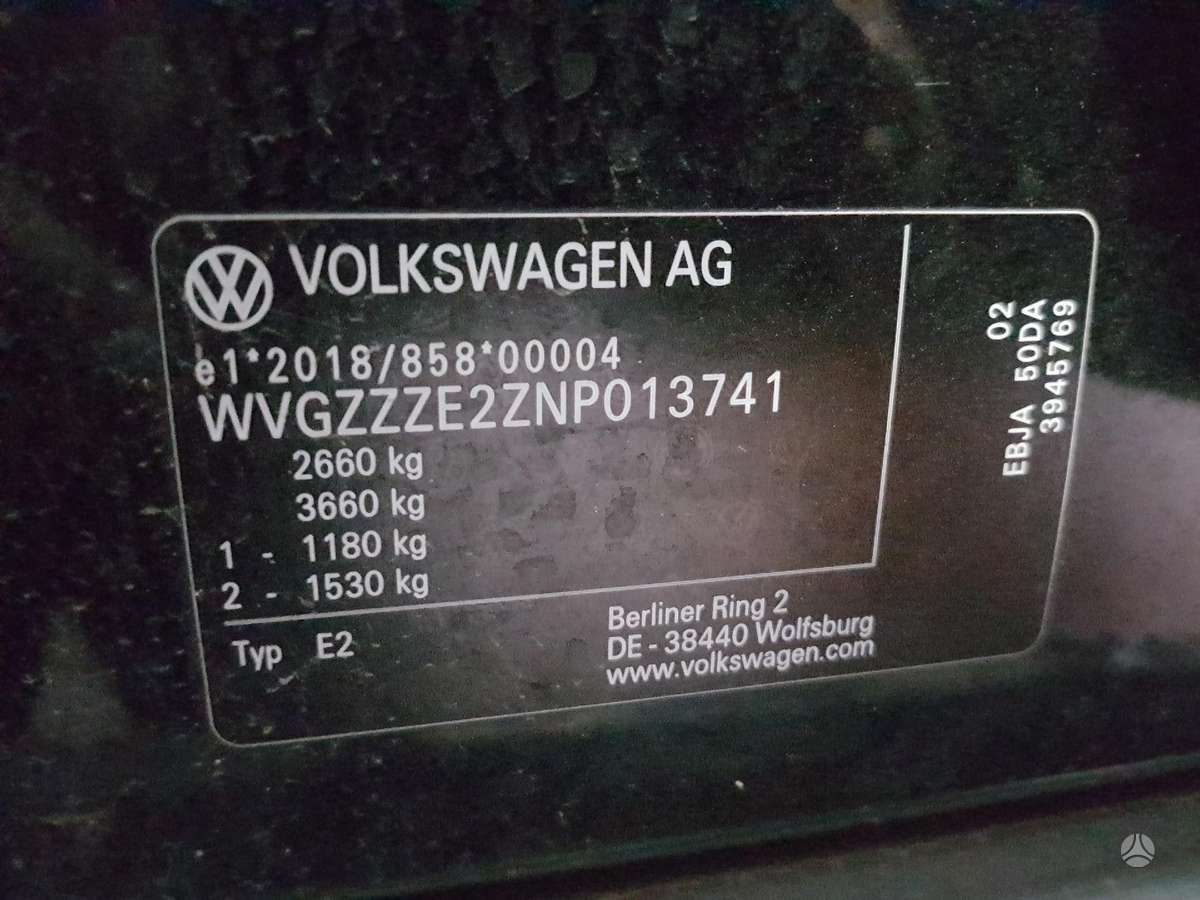 Volkswagen ID.4 Engine ebja gearbox umf battery 82kw