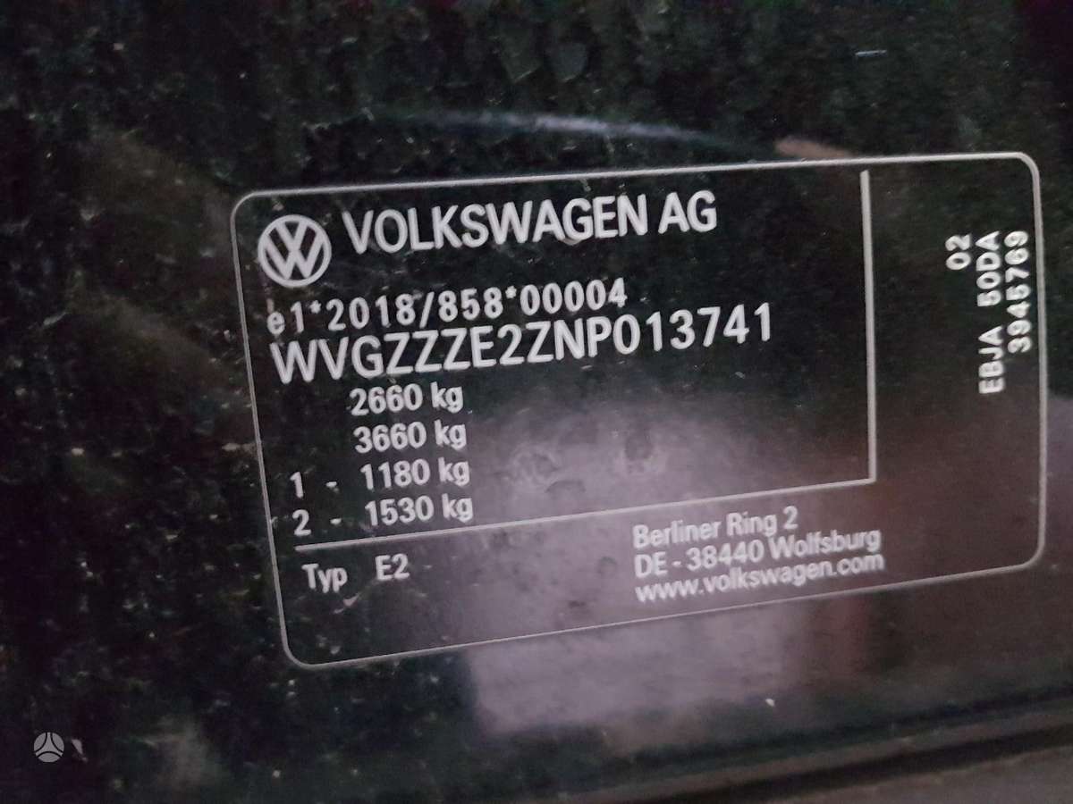 Volkswagen ID.4 Engine ebja gearbox umf battery 82kw