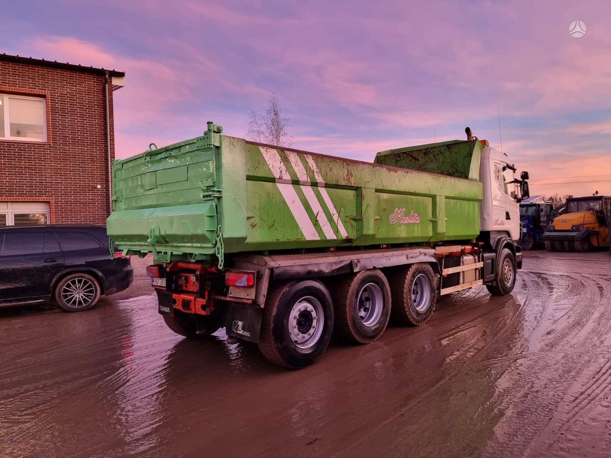 Scania R480 8×4, самосвалы