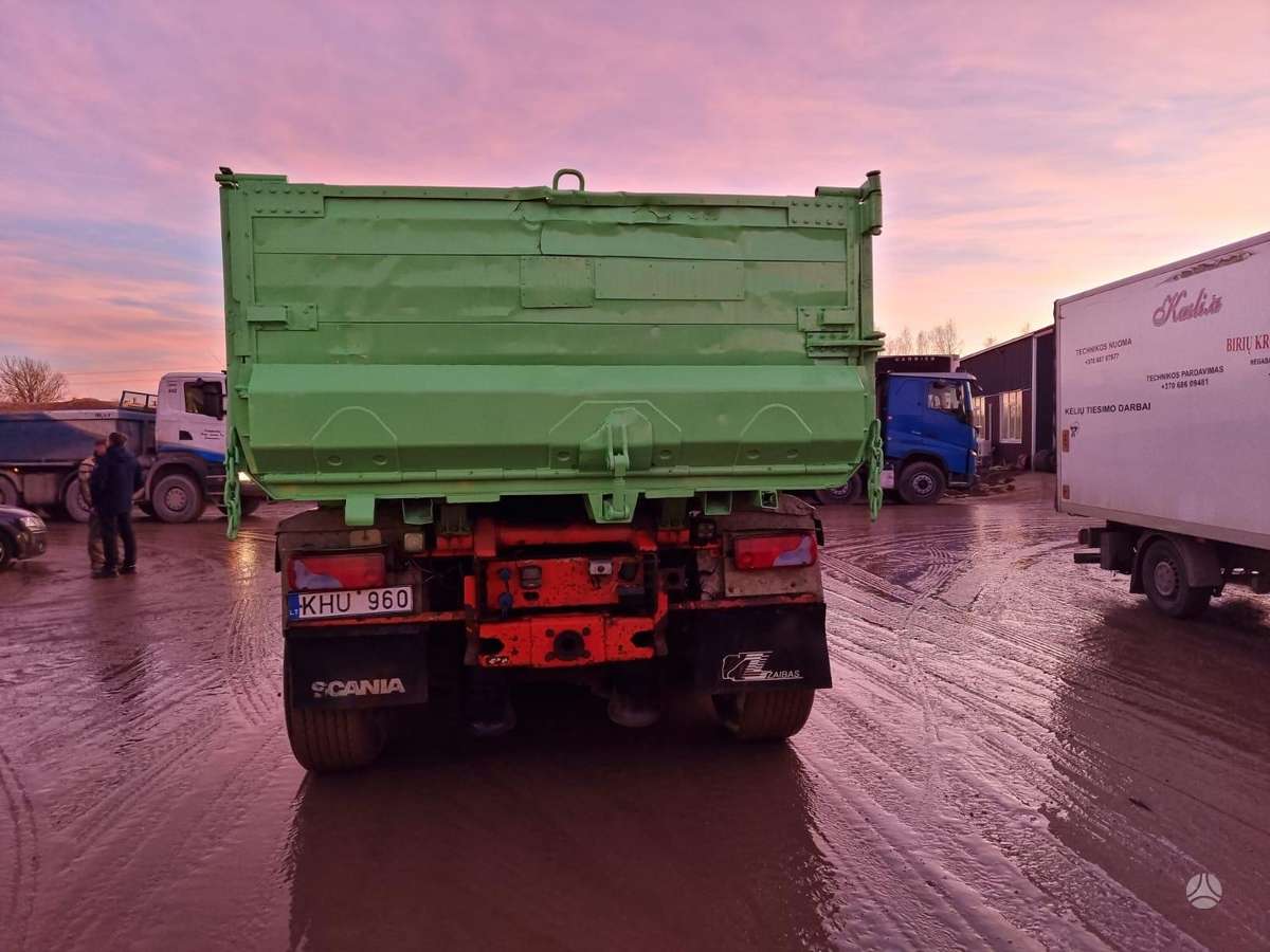 Scania R480 8×4, самосвалы