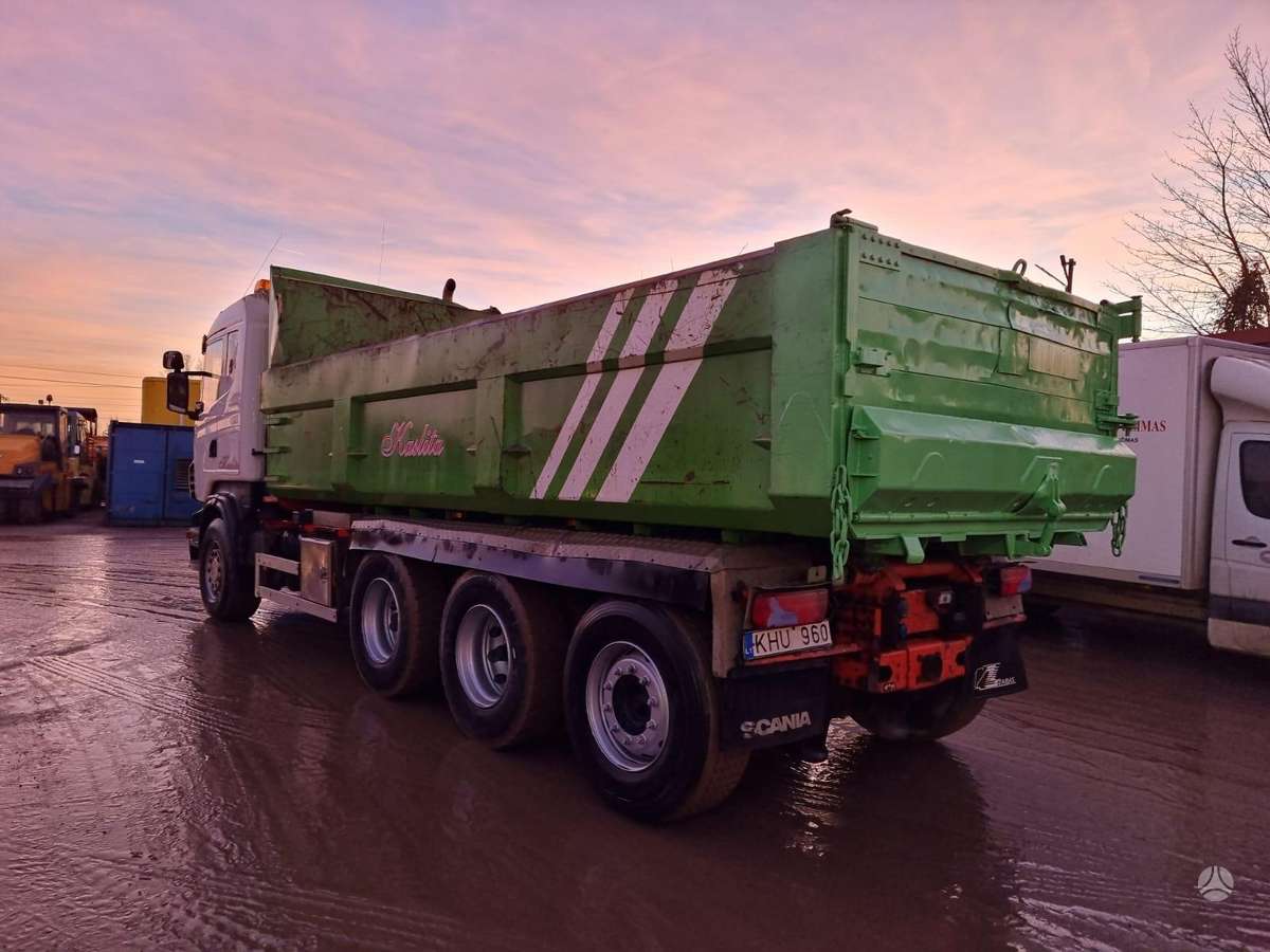 Scania R480 8×4, самосвалы