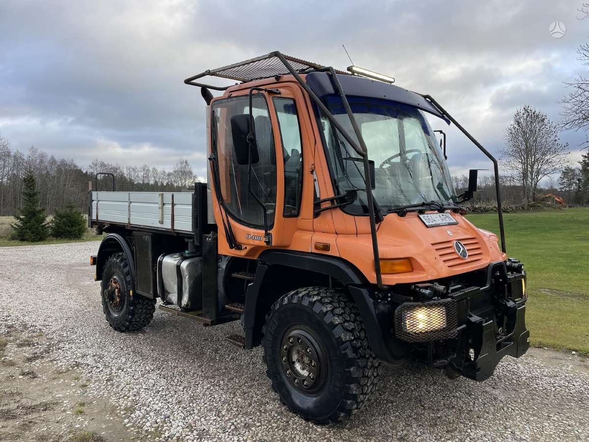 Mercedes-Benz Unimog U400, flatbeds