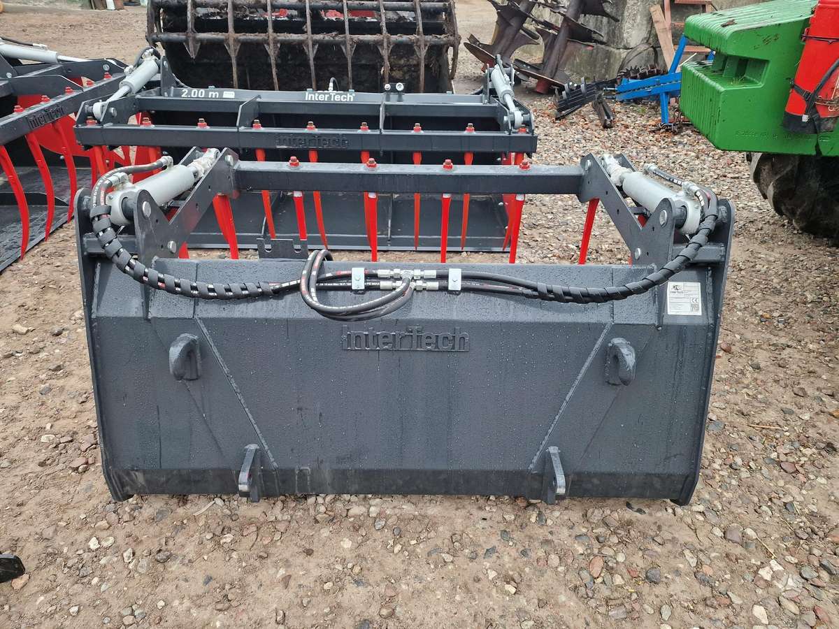 INTER-TECH Kaušas-krokodilas, forklift accessories