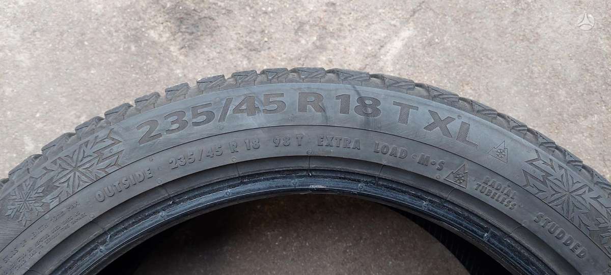 Continental, winter 235/45 R18