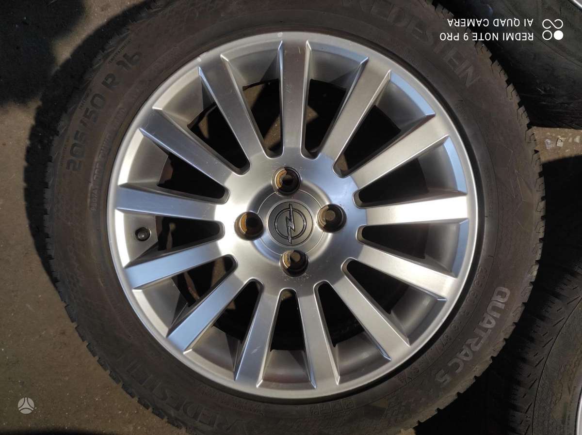 Opel, light alloy, R16