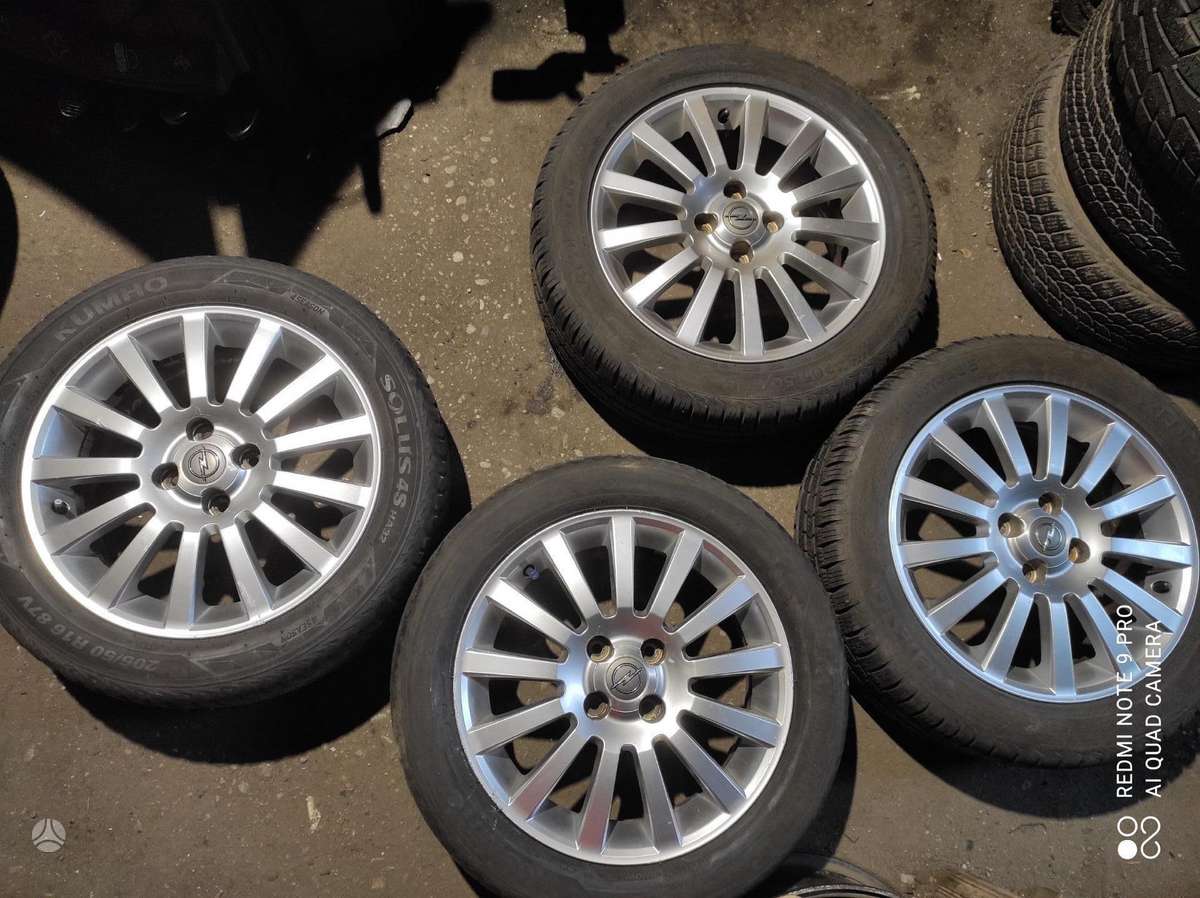 Opel, light alloy, R16