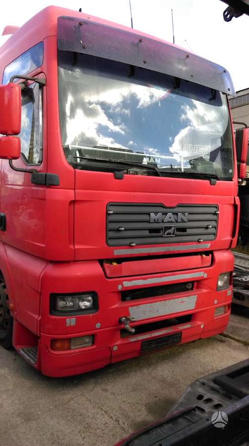 MAN TGX E6 dalys, semi-trailer trucks