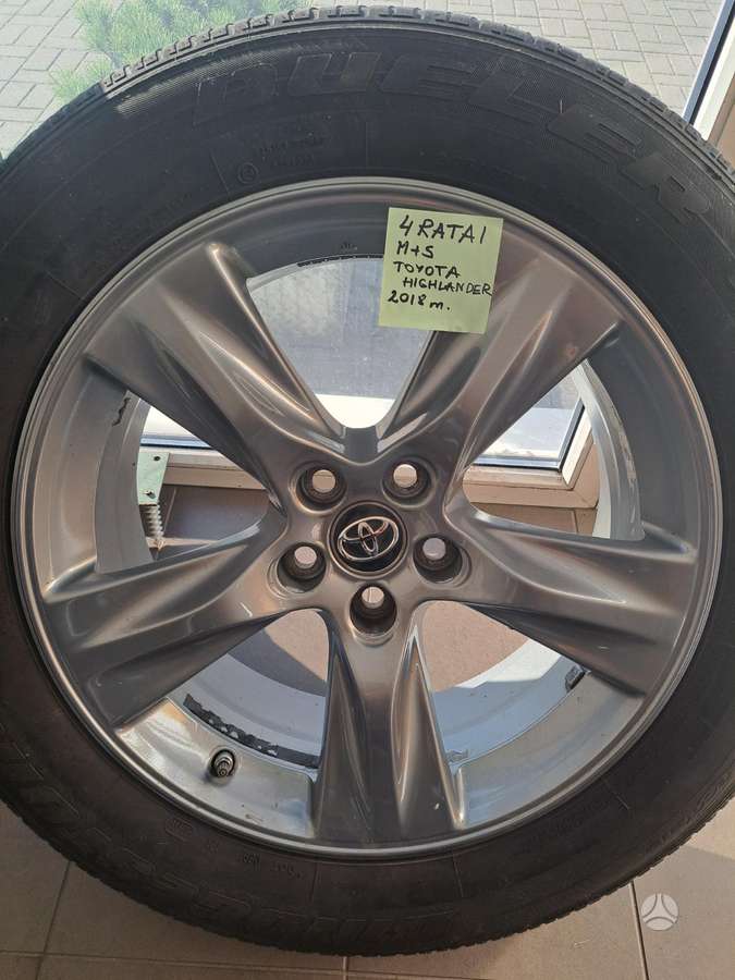 Toyota Highlander kėbulo dalys