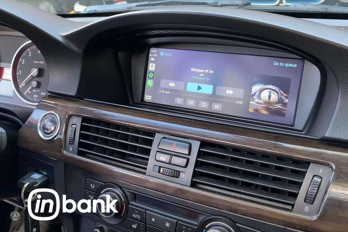 BMW 3 serija Carplay android auto modulis e90 e91 e92 e93 ccc cic sistem